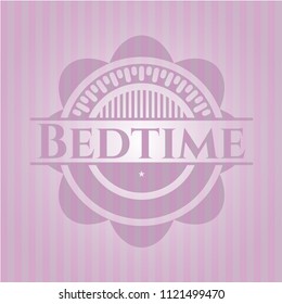 Bedtime pink emblem