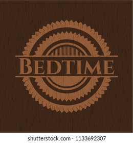 Bedtime realistic wood emblem