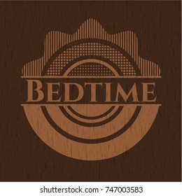Bedtime wood signboards
