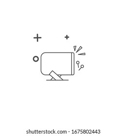 Bedug icon design template is simple