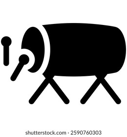 bedug icon in glyph style