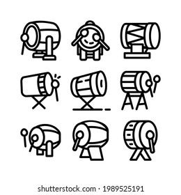 bedug icon or logo isolated sign symbol vector illustration - Collection of high quality black style vector icons

