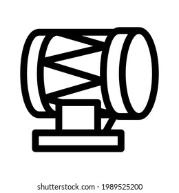 bedug icon or logo isolated sign symbol vector illustration - high quality black style vector icons
