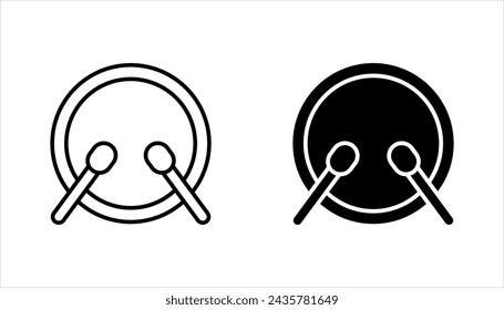 bedug icon set or logo isolated sign symbol vector illustration on white background