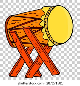 Bedug, (indonesia traditional drum) 
