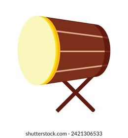 Bedug Instrument Arabic Islamic Vector Design