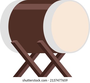 Bedug Vector - Islamic drum suitable for background, design asset, ramadan, eid mubarak, and illustration in general