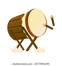 Beduk Drum Illustration für Ramadan und Eid