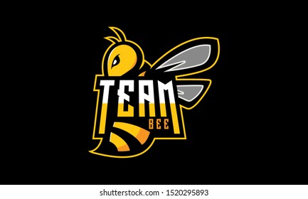 Bee Animal Logo - Mascot Logo Template