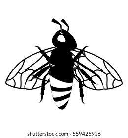 bee animal product icon
