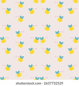 Bee animal seamless pattern background Great for fabric,packaging,wallpaper,wrap,carpet,decorative illustion and decor projects. Fully editable EPS file included.