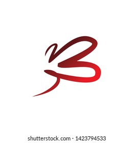 bee art line logo design