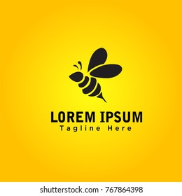 Bee art logo