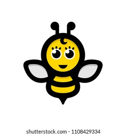 Bee Baby Icon or Logo Template