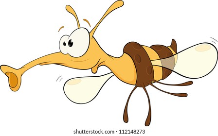 Bee. Cartoon