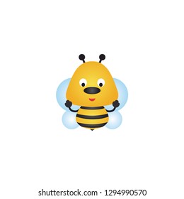bee cartoon icon