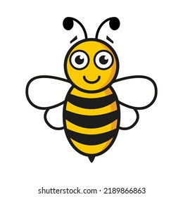 Bee Character Happy Bumblebee Insect Vector Stock Vector (royalty Free 