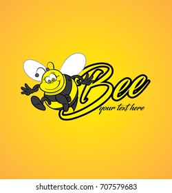 bee character illustration