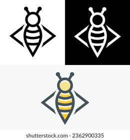 Bee Code Coding Programming Logo