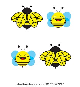 Diseño De Logotipos De Café Y Abejas 