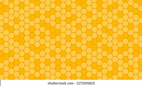 Bee comb pattern vector.