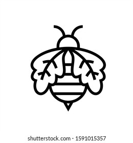 Bee concepts logo design vector graphic abstract template download