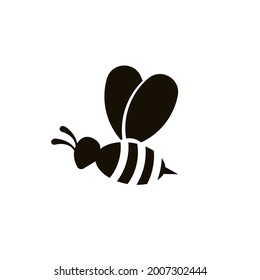 Bee concepts logo vector graphic abstract template