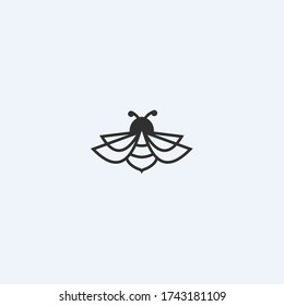 Bee concepts,logo design symbol line art