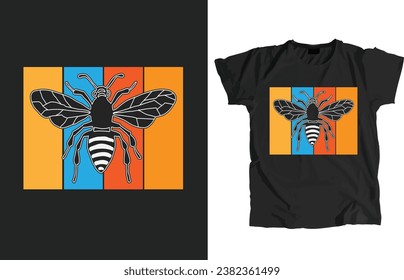 Bienendesign-Datei. Diese erlauben, sofort zu drucken oder Bearbeiten, um Ihre Artikel wie T-Shirt, Hoodie, Mug, Pillow, Decal, Telefon, Tote Bag, Mobile Popsocket etc. anzupassen.