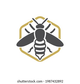 Bee design illustration vector eps format , suitable for your design needs, logo, illustration, animation, etc.