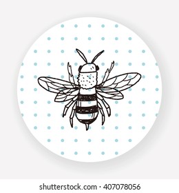 bee doodle
