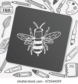 bee doodle
