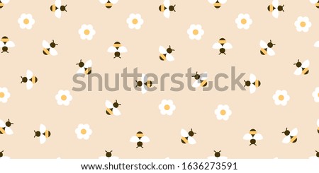 Similar – Image, Stock Photo Bees in a pink cherry blossom frenzy