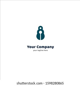 A bee font Logo design