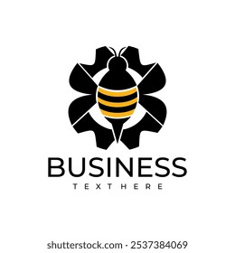bee gearworks logo innovation with natural precision that advances the industry	
