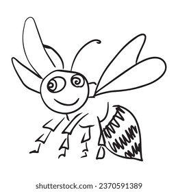 bee graphic design vector illustration,art tattoo sketch,hand draw,print use