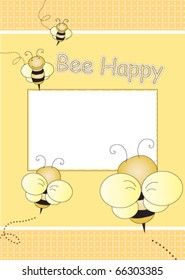 Bee Happy greeting card