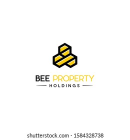 Bee Heavy Comb Hexagon Property Capital Logo