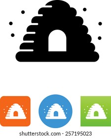 Bee hive icon