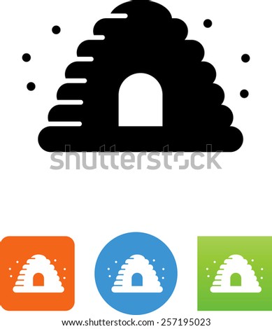 Bee hive icon