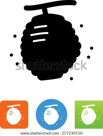Bee hive icon
