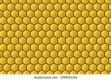 Bee hive luxury style, honey product material, background vector template graphic