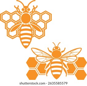 bee and honey	bee and honey	
