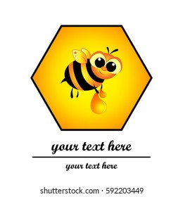 bee with honey