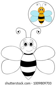 bee honey coloring