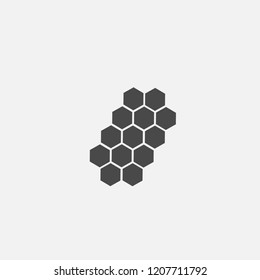 Bee honey icon