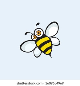 Bee Honey icon vector illustration design, bumblebee 