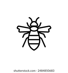 	
bee honey insect animal icon