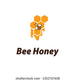 Bee Honey Logo Design 
