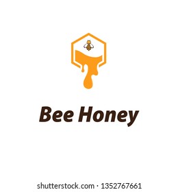 Bee Honey Logo Design 